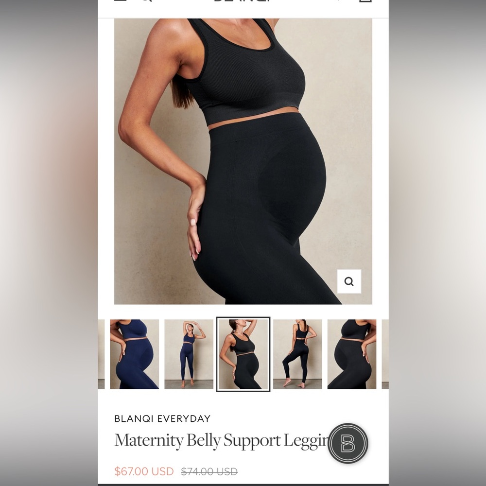 Maternity leggings